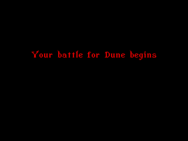 Dune II - The Battle for Arrakis  [Falcon030] [TT030] [OpenDune] atari screenshot